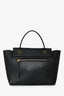 Celine Black Grained Leather Mini Belt Bag
