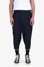 Homme Plisse by Issey Miyake Navy Pleated Joggers Size 3