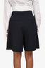 Weekend Max Mara Navy Bermuda Shorts Size 4