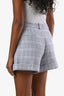 Cami NYC Blue/White Tweed Mini Casey Shorts Size 6