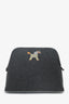 Hermès Grey Wool Bolide Animaux Nattes Case