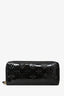 Louis Vuitton 2016 Black Monogram Vernis Clemence Wallet
