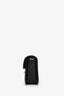 Louis Vuitton Black Empreinte Leather Monogram Metis Wallet on Chain