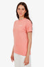 Sporty & Rich Pink 'Health and Wellness' T-Shirt Size XS