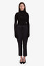 James Perse Black Drawstring Waist Joggers Size 2