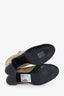 Escarpins Mary Jane Chanel™ d’occasion à paillettes dorées et noires, taille 36,5