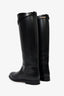 Hermès Black Leather Jumping Boots Size 36.5