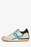 Loewe White/Blue Flow Sneakers Size 41 Mens