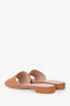 Stuart Weitzman Brown Leather 'Catherine' Sandals Size 8