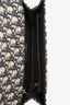 Christian Dior Navy Canvas Oblique 30 Montaigne Shoulder Bag