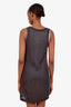 Brunello Cucinelli Grey Knit Monili Side Band Dress Size XS