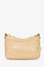 Balenciaga Beige Leather Motocross Hip Crossbody Bag