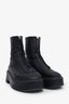 The Row Black Leather Zipped Boots Size 38.5