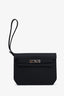 Hermès Black Togo Leather Kelly Depeches 25