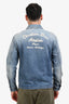 Christian Dior Light Blue Denim Atelier Zip Jacket Size 46 Mens