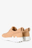 Hermès Camel/White Suede 'Bouncing' Sneakers Size 38