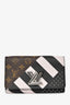 Louis Vuitton Limited Edition Monogram Black Canvas Twist Wallet on Chain