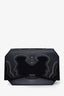 Givenchy Black Leather Suede Studded Clutch with Strap