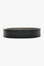 Hermès 2012 Black/Etoupe Leather Reversible 32mm Belt Strap Size 95 (No Buckle)
