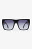 Fendi Black FF Logo Square Sunglasses GHW