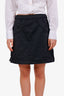 Pre-loved Chanel™ Grey Wool Mini Skirt Size 44