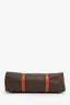 Celine 1997 Brown Macadam Canvas Tote