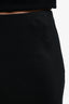 Theory Black Linen Blend 'Fluid' Maxi Skirt Size 4