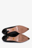 Prada Black Leather Pointed Toe Pumps Size 37