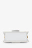 Jacquemus White Leather Le Petit Bambino Crossbody