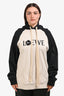 Loewe x Studio Ghibli Black/Beige Cotton Logo 'Soot Sprites' Hoodie Size L
