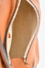 Loewe Brown Leather Nano Puzzle Crossbody Bag with Chain
