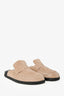 Hermès Brown Suede 'Go' Slip-On Mules Size 38