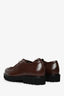 Max Mara Brown Leather Suede Oxfords Size 41