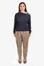 Brunello Cucinelli Light Green Cargo Pants Size 10