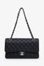 Pre-loved Chanel™ 2019 Black Caviar Medium Double Flap Shoulder Bag