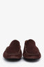 Tod's Burgundy Suede Driving Shoes Size 9 Mens