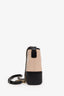 Pre-loved Chanel™ 2019-2020 Nude/Black Quilted Calfskin Medium 'Gabrielle' Crossbody Bag