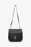 Mulberry Black Leather Amberley Satchel Crossbody Bag