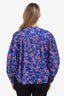 Isabel Marant Etoile Blue/Pink Floral Blouse Size 40