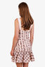 Zimmermann Pink Polka Dot Ruffled Mini Dress Size 1