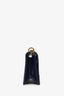 Christian Dior 2018 Navy Blue Leather Studded Diorama Flap Bag