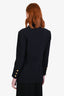 Pre-loved Chanel™ 1990s Navy Wool Long Blazer Jacket Size 40