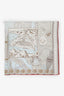 Hermès Beige/Multicolour 'Le Voyage de Pytheas' Scarf Size 90cm