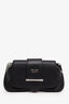Prada 2019 Black Calfskin Sidonie City Shoulder Bag