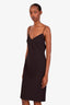 Dion Lee Black Strappy Mini Dress Size US 6