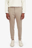 Ralph Lauren Purple Label Grey Wool Straight Leg Trousers Size 32 Men's