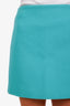 Gucci Blue Wool Mini Skirt Size 38