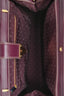 Louis Vuitton Plum Leather 'Suhali L'Ingenieux' PM Top Handle Bag