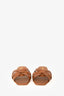Saint Laurent Brown Leather Tribute Sandals Size 39.5