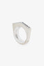 Chrome Hearts Sterling Silver Logo Ring Size 6